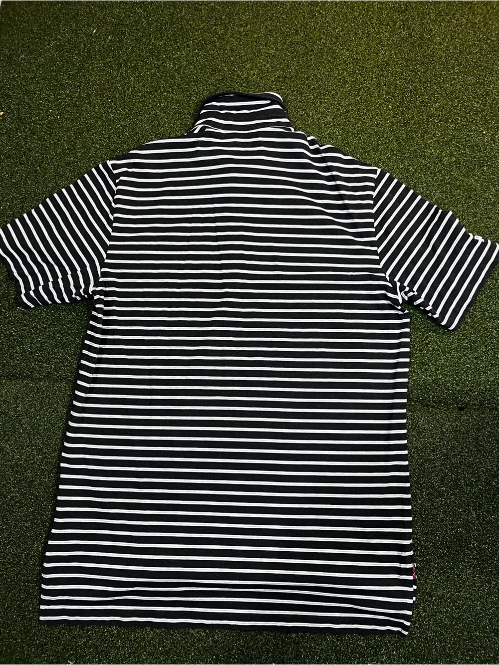 Polo Golf Ralph Lauren Men’s Stretch Lisle Large Pima Soft Polo Shirt Striped - Picture 2 of 6